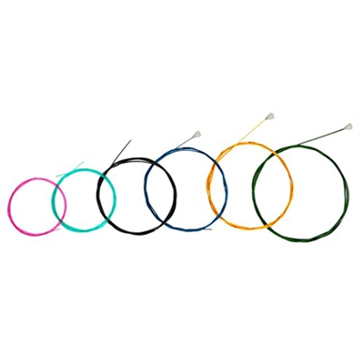 Hellery Juego de Cuerdas de Nailon para Guitarra Clásica, Accesorio de Repuesto para Guitarra de Tono Brillante