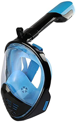 Máscara de esnórquel de Cara Completa Máscara de esnórquel Máscaras de Buceo de Cara Completa Plegables Submarino Scuba Anti Niebla Snorkeling Set Más características