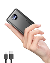 Coolreall Bateria Externa Carga Rapida 20000mAh, Mini Power Bank 22.5W PD & QC 4.0, Cargador Portatil 3A (USB C Input/Output) LED Compatible con iPhon en oferta