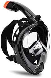Desconocido Máscara de Buceo Máscara de Snorkel de Buceo Hombres y Mujeres Adultos Snorkel Seco Completo Espejo antivaho Conjunto de Equipo Profesiona en oferta