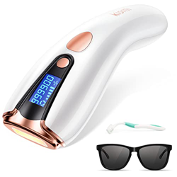 Depiladora Laser Kismi, IPL Depiladora Luz Pulsada para Mujer y Hombre, 999,900 Flashes Sistemas Laser Depilacion Indoloro Dispositivo Profesional par en oferta