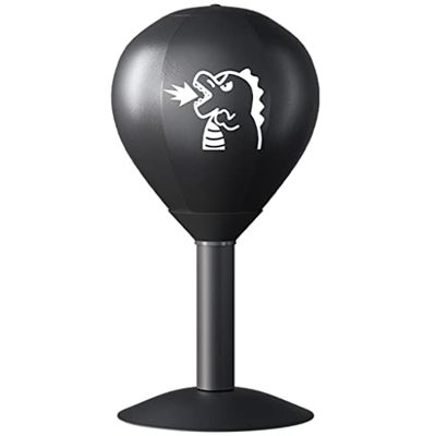 Bola De Boxeo De Mesa, Pelota De Velocidad para Niños Y Adultos, Pelota De Boxeo con Base De Succión Grande, Pelota Multicapa Y Resorte Fuerte, Pelota