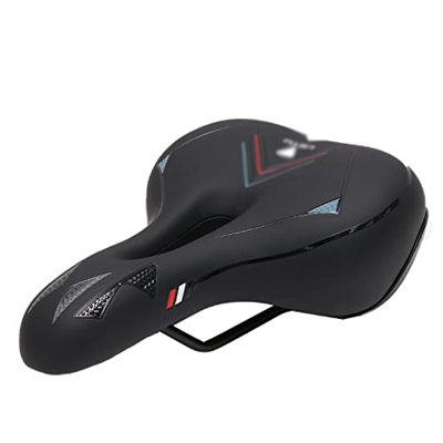 Saturey Funda de Silicona para Asiento de Bicicleta - Cojín de Sillín de Bicicleta de Silicona Súper Suave con Cojín de Asiento de Bicicleta de Superf