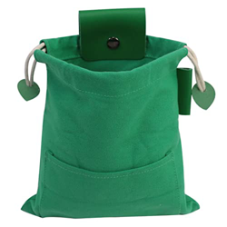 Yoyakie Forrajing Pouch Lienzo Plegable Bolsa de forrajeo cinturón de Cuero Bolso de recolección de Frutas para Acampar, Bolsa de alimentación precio