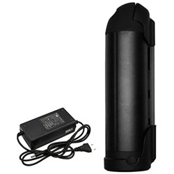 HJGHY Bicicleta Eléctrica Batería 36V 10Ah Ebike Battery con 3A Cargador,Candado De Seguridad Y Indicador Led De La para 350w 250w E-Bike Motor en oferta