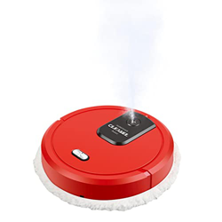 Wukesify Robot trapeador de Piso,Robot de Barrido automático doméstico - Barredora automática de fregado rotativo de Alta frecuencia características