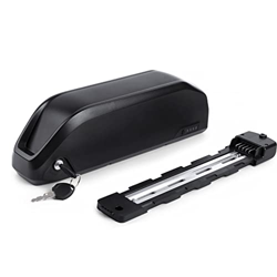 48V 12.5Ah,16Ah,17.5Ah Bateria Bicicleta Electrica Down Tube Li-Ion Ebike Batería con Cargador para 250W -1000W Motor (5 Port),17.5ah en oferta