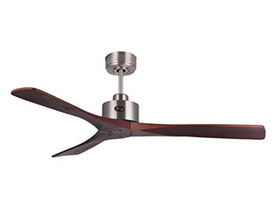 Ventilador de techo DC palas de madera 132cm con control remoto y Wifi FLATWOOD KlassFan