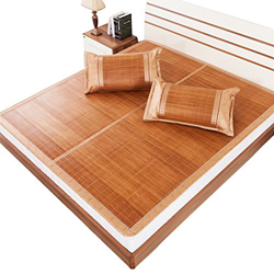 XJZHANG Colchoneta para Dormir de Verano, colchoneta de bambú, 3 Juegos, Doble Cara, Plegable, Ultra Suave, Ropa de Cama Fresca, Dormitorio, Estudiant en oferta