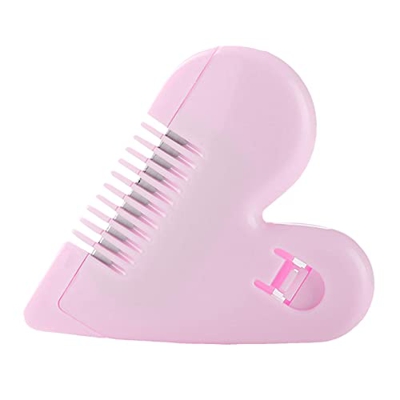 Dificato Mini Peine Cortador de,Herramienta para Recortar el Vello púbico - Portable Female Privates Secret Intimate Shaping Tool, Hair Trimmer Razor 