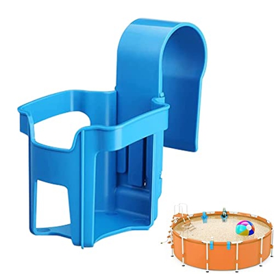 shichangda Soporte para tazas de piscina, soporte multifuncional para tazas, sin derrames, clip para bebidas, fácil de usar, portavasos multifuncional
