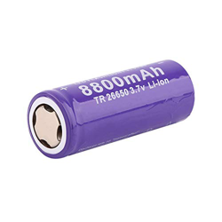 XATRF Batería de Iones de Litio de 3,7v 8800mah 26650, electrónica portátil Recargable para Linterna Led, teléfono móvil, portátil, cámara, Radio, Blu en oferta