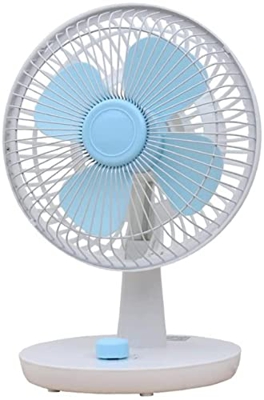 XiangWen Ventilador de Escritorio USB Verano Pequeño Ventilador circulación Aire Personal Escritorio eléctrico portátil silencioso Viaje Recargable pa