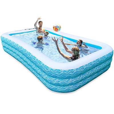 Bestrip Piscinas hinchables, 300 x170 x 56cm,Apto para niños y para Lavar Animales.