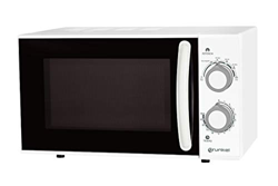 Grunkel - MW-25SG - Microondas de 25l de capacidad y 6 niveles de potencia. Función descongelación y temporizador hasta 30 minutos - 900W - Blanco características