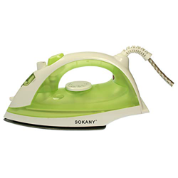 SOKANY HJ-8002-V Plancha de Vapor 1600W Plancha de Acero Inoxidable Pulido características