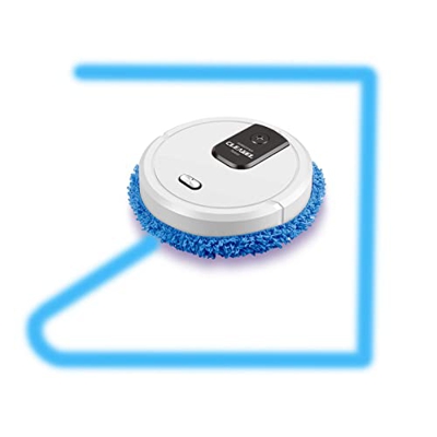 Mineatig Robot trapeador de Piso,Aspiradora de Doble propósito húmedo y seco con rociador de humidificación - Limpiador doméstico automático para de M