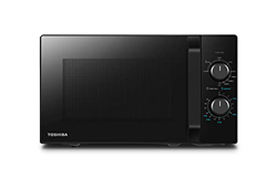 Toshiba MW2-MG20PF(BK)/GE - Horno microondas con función crujiente grill y cocina combinada, 5 niveles de potencia, 1000 W de potencia, color negro en oferta