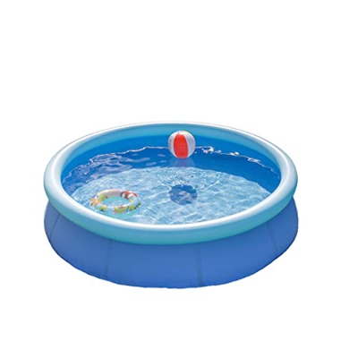 Baroni Home Piscina hinchable de jardín, piscina sobre tierra, redonda para adultos y niños, para exterior, 244 x 66 cm