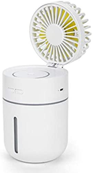 Ventilador humidificador de Verano 2 en 1 portátil de Mano USB Mini Ventilador silencioso difusor de Aceite Esencial para Oficina en casa Viajes al Ai características