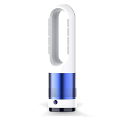 YUXN Ventilador De Torre, Ventilador Y Calentador Sin Aspas En Uno, Refrigeración Silenciosa, Ventilador Oscilante con Temporizador Portátil para Dorm características
