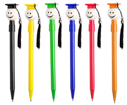 Bolígrafos de graduación, de divertidos colores surtidos pack de 52 unds en oferta
