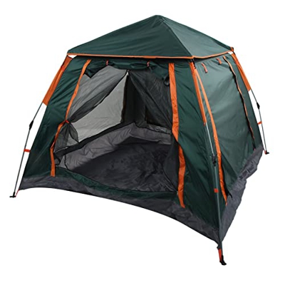 Tienda de Campaña para 4 Personas, Mosquitera de 5 Lados, Apertura Rápida, Resistente Al Agua, a Prueba de Viento, Fácil Instalación, Tienda de Campañ