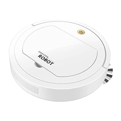 Sharplace Robot Aspirador Inteligente, Aspirador eléctrico de 1200 mAh para alfombras de Suelos Duros, Blanco en oferta