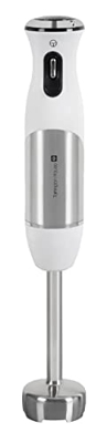 Tarrington House Batidora de mano STM8000, acero inoxidable, 800 W, blanco/plata