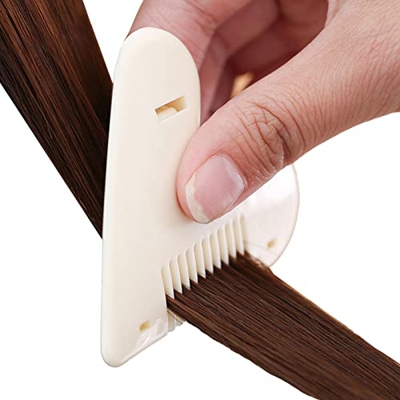 A/V Peine de Afeitar en Forma de corazón | Recortadora de Vello púbico con Cuchillas | Lindo Peine de Corte de Cabello Manual en Forma de corazón para