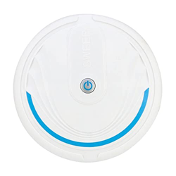 perfk Robot Aspirador Inteligente, 2100 mAh, 60 Minutos de Tiempo de ejecución, Limpieza de Habitaciones, Aspirador eléctrico silencioso para sofá, Bl precio