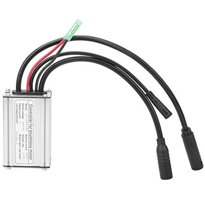 Controlador de Motor sin Escobillas para Bicicleta Eléctrica, Conector de Bicicleta Eléctrica Impermeable Profesional Controlador de Onda Cuadrada Ada