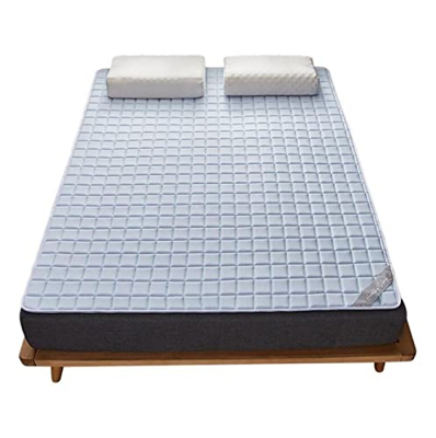 Gel Memory Foam Mattress Topper y colchón ajustado con correas elásticas de la esquina con almohadilla de alivio de presión premium for aliviar, suave