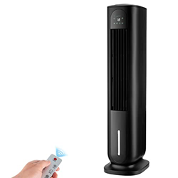 yeSJRL Enfriador de Aire 3 en 1, con Función de Humidificación y Purificación, 55W, Depósito 7 L, 120 cm de Altura, 4 velocidades, Temporizador 24 Hor en oferta