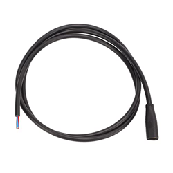 Bnineteenteam Cable de Extensión para Bicicleta Eléctrica, Cable de Extensión Hembra de 3 Pines para Bicicleta 2a 250V Cable de Batería de Litio para  precio