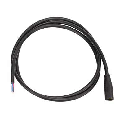 Bnineteenteam Cable de Extensión para Bicicleta Eléctrica, Cable de Extensión Hembra de 3 Pines para Bicicleta 2a 250V Cable de Batería de Litio para 