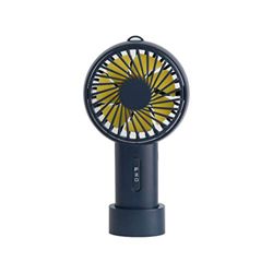 HJINGBIN Summer 3 velocidades USB Estudiantes Recargables de Mini Cool Fan School Use en casa un Ventilador de Mano con Mesa Base/Ventilador de Escrit en oferta