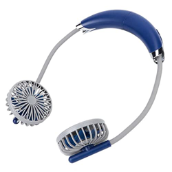 HJINGBIN Mini Mini portátil Cuello de Cuello Deportivo Manos Manos Libres USB Ventilador de enfriamiento Recargable for Enfriador de Aire de Camping a características