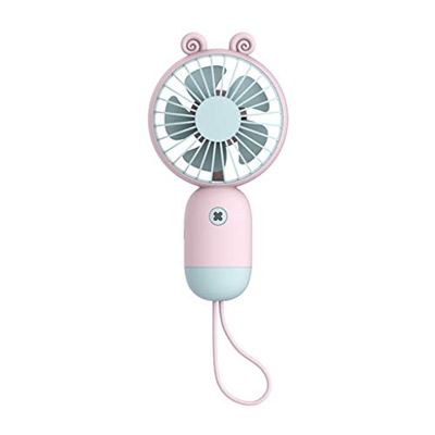HJINGBIN Lindo fanático de la Mano, USB Ventilador eléctrico de Carga de energía eólica portátil, Ventilador eléctrico multifunción múltiple