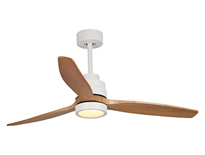 Ventilador de techo DC de 132 cm con control remoto y LED VENUS WHITE KlassFan