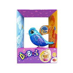 Digibirds de Bizak Pájaro interactivo pack individual, Pajaritos que cantan y silban, Mueven pico y cabeza y cantan en coro, Varios colores y especies precio