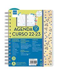 Finocam - Agenda 2022 2023 Docente Magistral Semana Vista Horizontal Septiembre 2022 - Agosto 2023 (12 meses) Personalizable Vanila Español precio