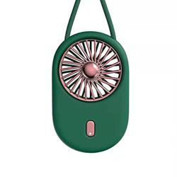HJINGBIN Atrácelo con Cuello Colgante de cordón Lanzamiento de Escritorio Plegable portátil USB Cargando Mini Mudo en oferta
