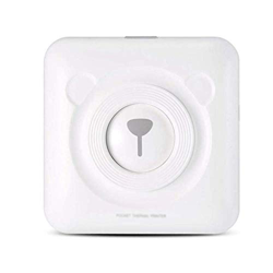 N/A Mini impresora térmica Bluetooth Wireless Printer Support USB Pocket Note Recibos Impresora de 57 mm Impresión fotográfica de papel para parejas d precio