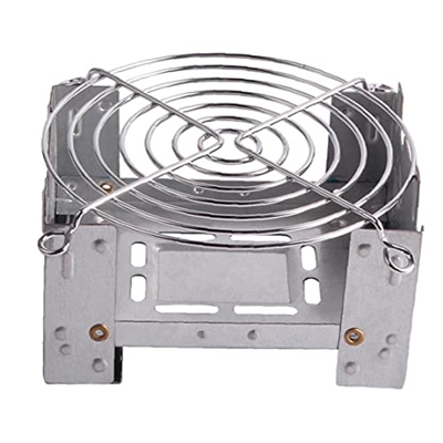 Plegable Wood Burning Camp Stove Calentador De Alcohol Plegable Quemador De Espíritu De Acero Inoxidable para Barbacoa Aire Libre Picnic Camping Mochi