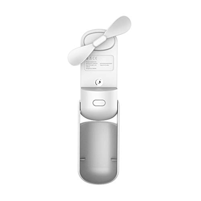 HJINGBIN Nuevo Ventilador de Spray de Mano USB Mini Plegable Humidificación al Aire Libre Pequeño Ventilador de Ventilador de Agua Medidor de Agua