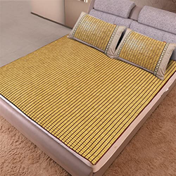 XJZHANG Colchoneta De Bambú Plegable De Verano Fresco Colchón De Bambú De Mahjong Carbonizado Transpirable Colchón De Verano Fresco Dormir, Colchón De en oferta