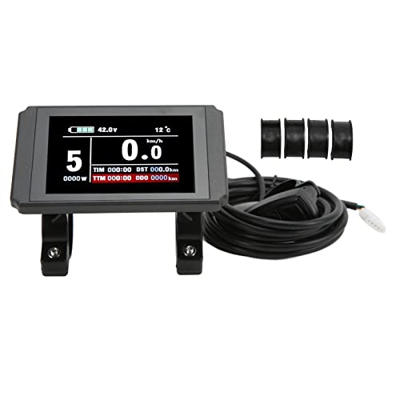 Panel LCD de Bicicleta Eléctrica, Pantalla LCD de Bicicleta de Ahorro de Tiempo de Pantalla de Color Confiable Efectiva para Actualización de Biciclet