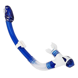 Tubo de Respiración Seco, Tubo de Respiración de Buceo Boquilla de Silicona Roscada Segura Y Cómoda para Accesorios Subacuáticos(Azul) en oferta