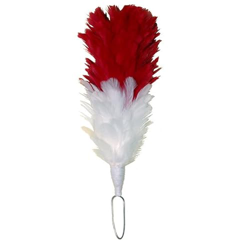 El Regimiento Real de Fusiliers - Pluma, Pluma, Hackle - Blanco y Rojo en oferta